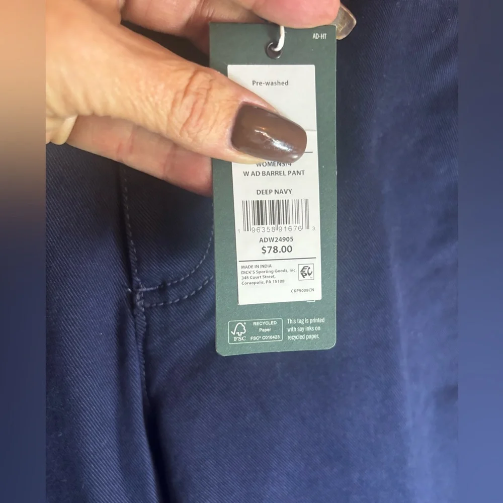 Alpine Design Barrel Pant – Women’s– Deep Navy– NWT - Picture 2 of 5